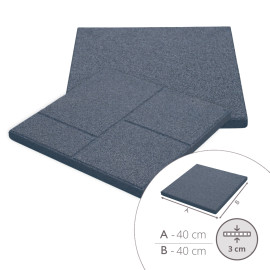 ReFlex Step 2in1 gumilap, 3x40x40, szürke