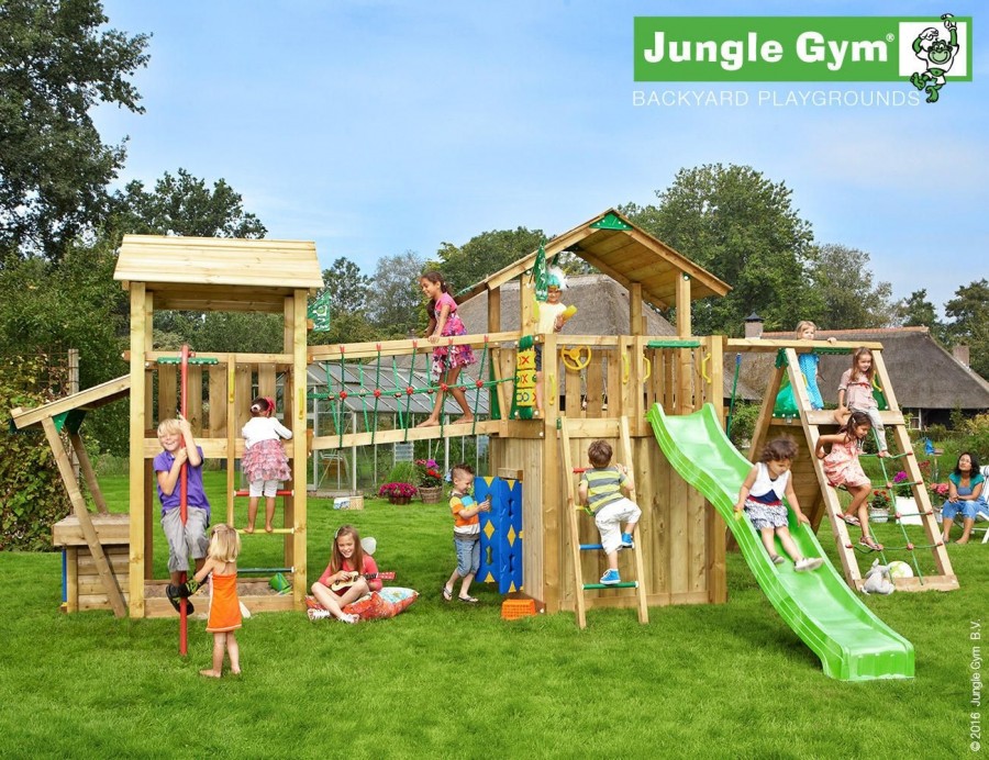 Kerti játszótér - Jungle Gym Paradise 4 játszótornyok