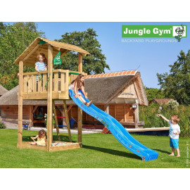 Jungle Gym Shelter kerti játszótér csúszdával és ajándék vágással