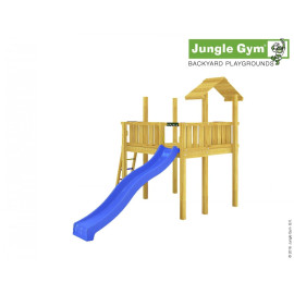 Jungle Gym Playhouse Platform XL kerti játszótér csúszdával és ajándék vágással