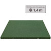 ReFlex Playzone40 esésvédő gumilap - 4x100x100 cm, zöld