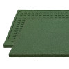 ReFlex Playzone40 esésvédő gumilap - 4x100x100 cm, zöld
