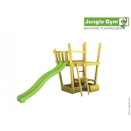Jungle Gym Crazy Playhouse platform kerti játszótér ajándék vágással